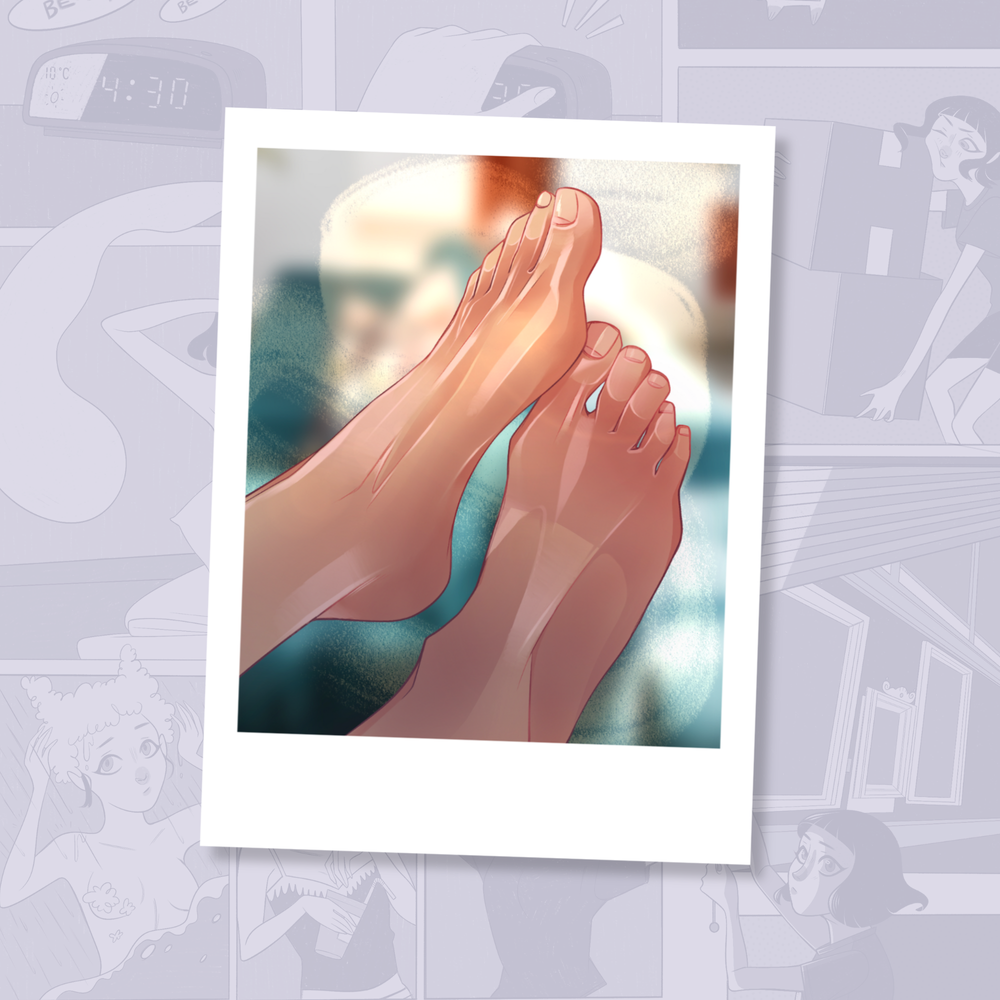 Abel's feet pics